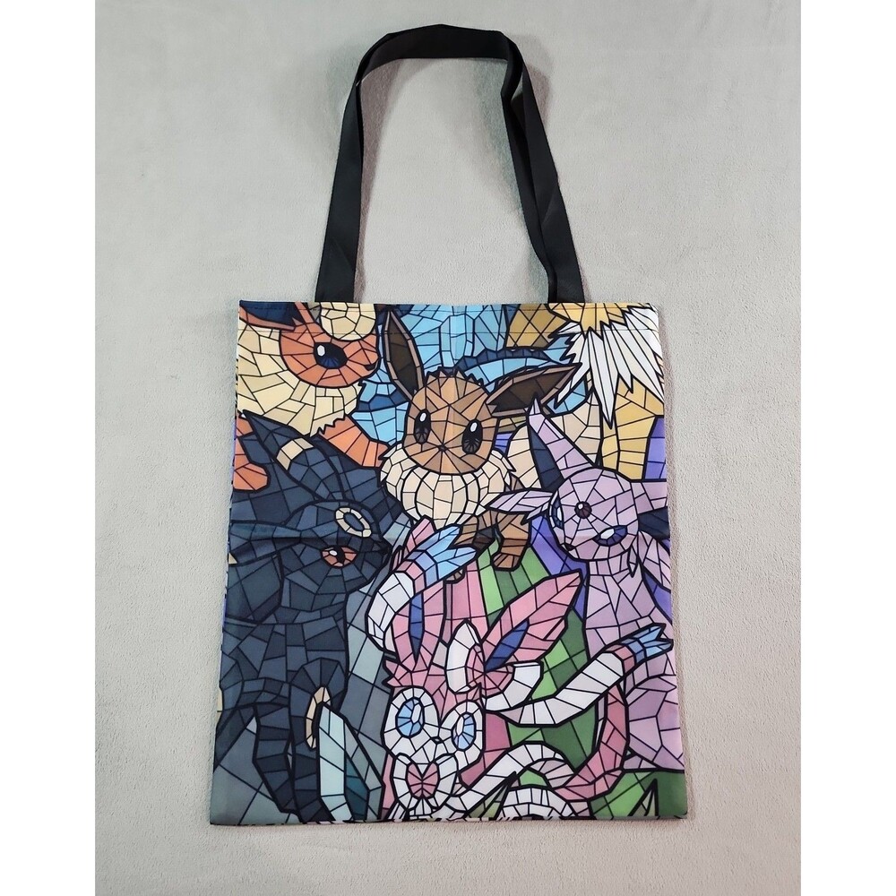 Pokémon Eeveelutions Stained Glass Tote Bag | 13.5"W x 16"L - Picture 3 of 4
